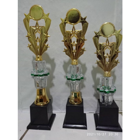 Piala Set 123 kristal 226