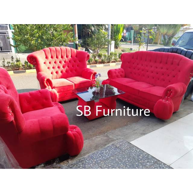  Sofa  Jaguar Mini Warna  Coklat  SOFAKUTA