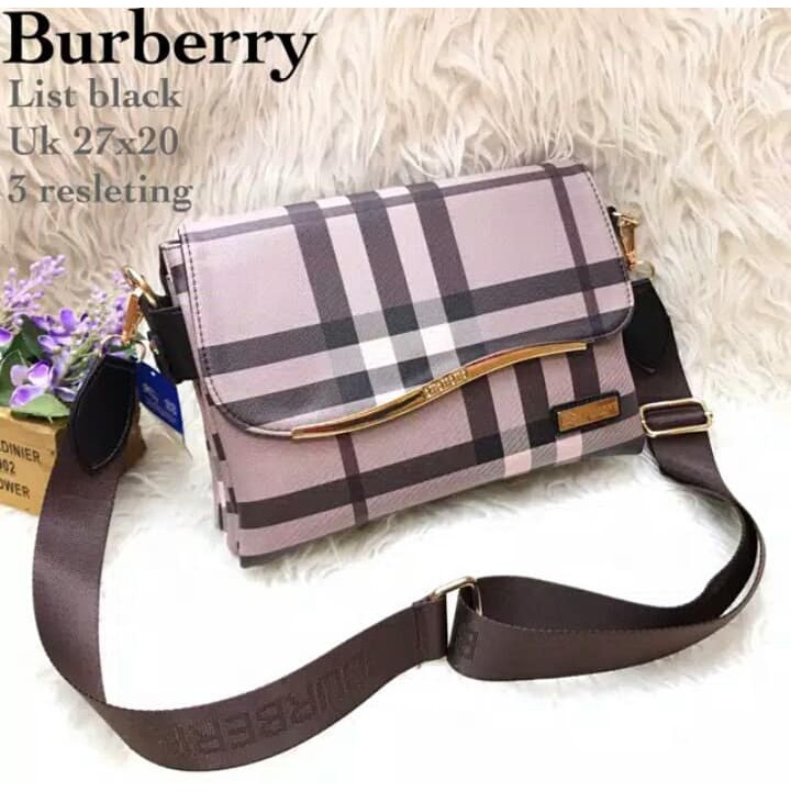 tas slempang burbery ruang 3 behel