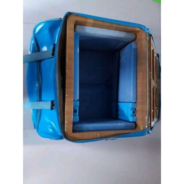 blue ice pack jumbo besar ukuran 30 × 22 × 3cm dry ice gel frizejel