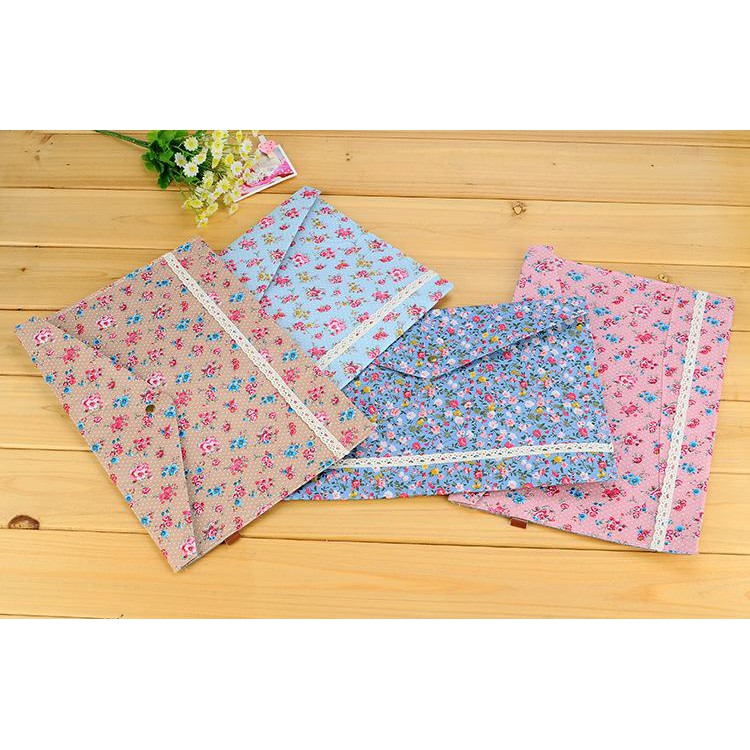 

Elegansi Shabby Chic dalam Tempat Dokumen File Motif Bunga, Terbuat dari Bahan Kain