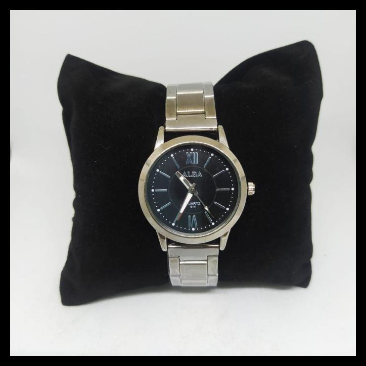 Jam Tangan Alba Bulat Rantai Putih - Alba 1