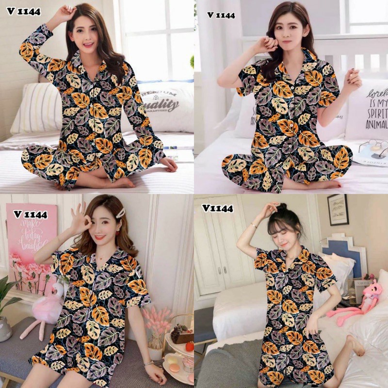 blinqshop BAJU TIDUR PIYAMA MOTIF JANBOL