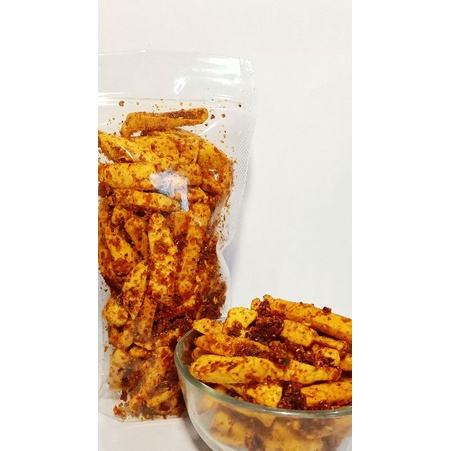 

Basreng Pedas Daun Jeruk 80 gram