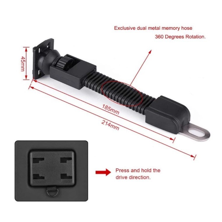 HOLDER HP MOTOR waterproof mobile phone BH 46-51 MERK ICC I ring holder I charger hp motor SKU-1102