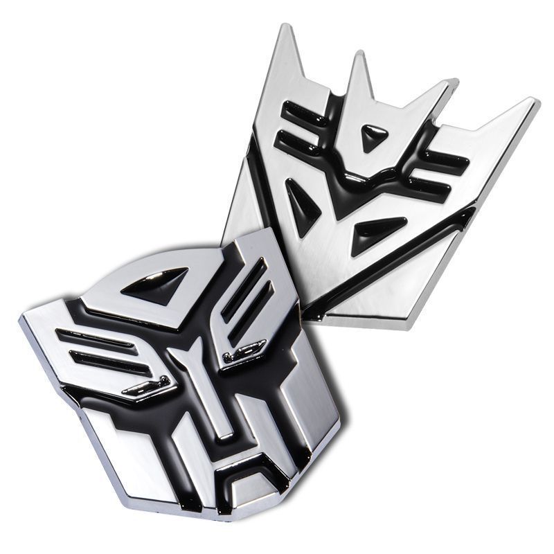 3d Autobot Transformers Mobil Auto Truk Stiker Lencana Stiker Decals Emblem Aksesoris Body Mobil Samping Belakang Emblem Badge Sticker Logo