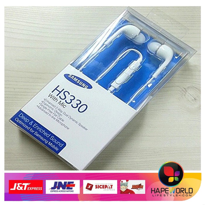 HEADSET / EARPHONE SAMSUNG DENGAN MIC ORIGINAL BASS MANTAB MURAH - 100% ORIGINAL