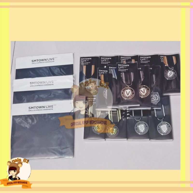 OFFICIAL MD SMTOWN LIVE CONCERT SMCU EMBLEM & AR TICKET