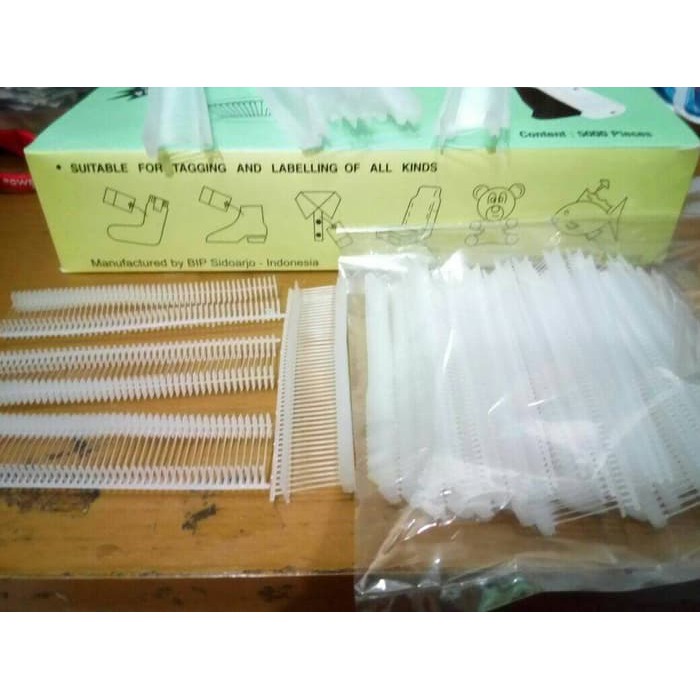 

Stok Ready Arrow Pin plastik label bandrol harga merk isi Tag Gun paling pendek terakhir