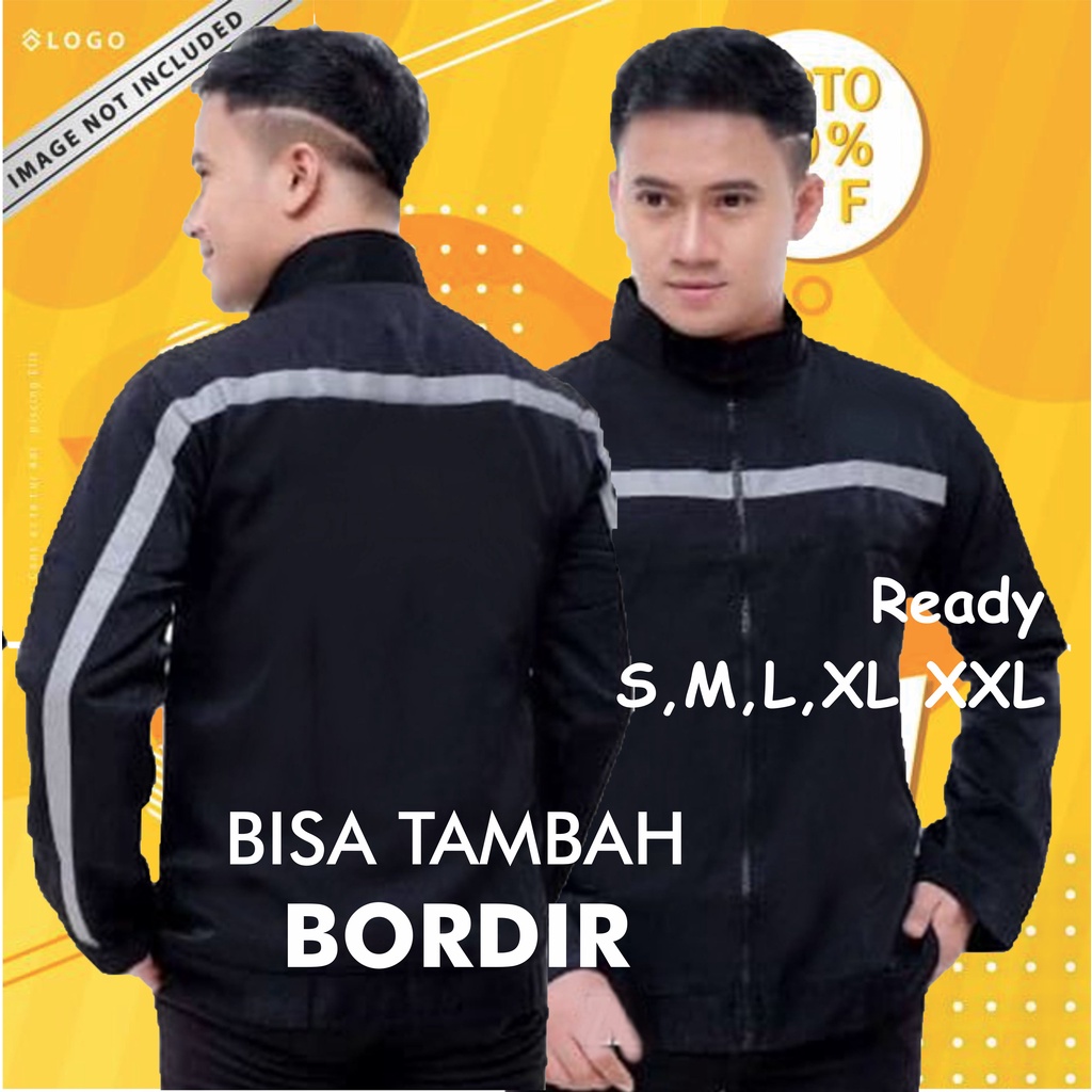 (BIG PROMO) Jaket Majelis Polos Bisa Dibordir Sendiri/Jaket Sholawat Polos Murah