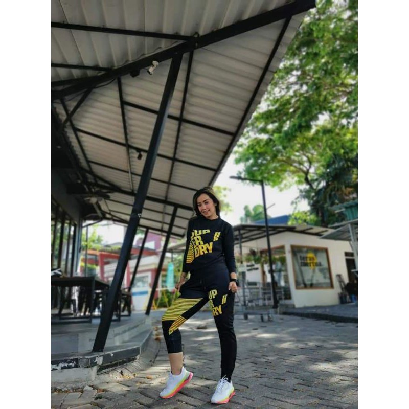 BAJU SENAM MURAH SXB SPORT JUMPER SUPERDRY TWO AND JOGGER