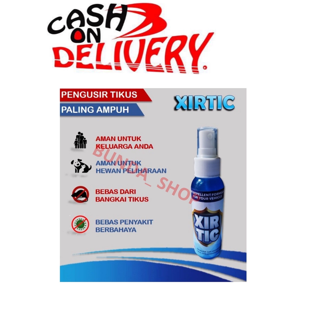 XIRTIC anti tikus kap mobil /pengusir tikus kap mobil 100 ML