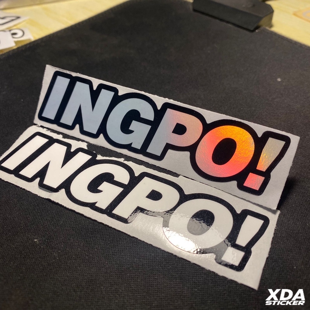 

STIKER/STICKER PRINTCUTT INGPO!