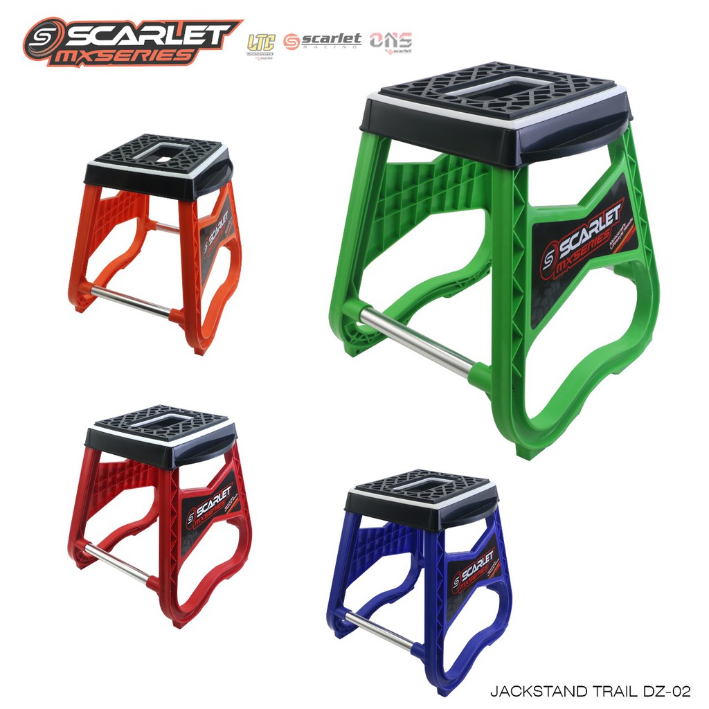 Scarlet Racing - Jackstand Paddock Tengah Standar Motor Trail DZ-02