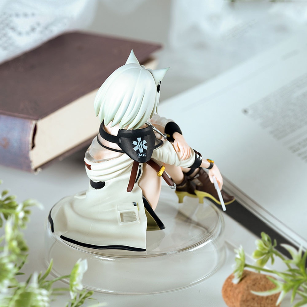 Mainan Action Figure Anime Arknights Kal 'Tsit F: Nex Mie Stopper Bahan Pvc 10cm Untuk Hadiah