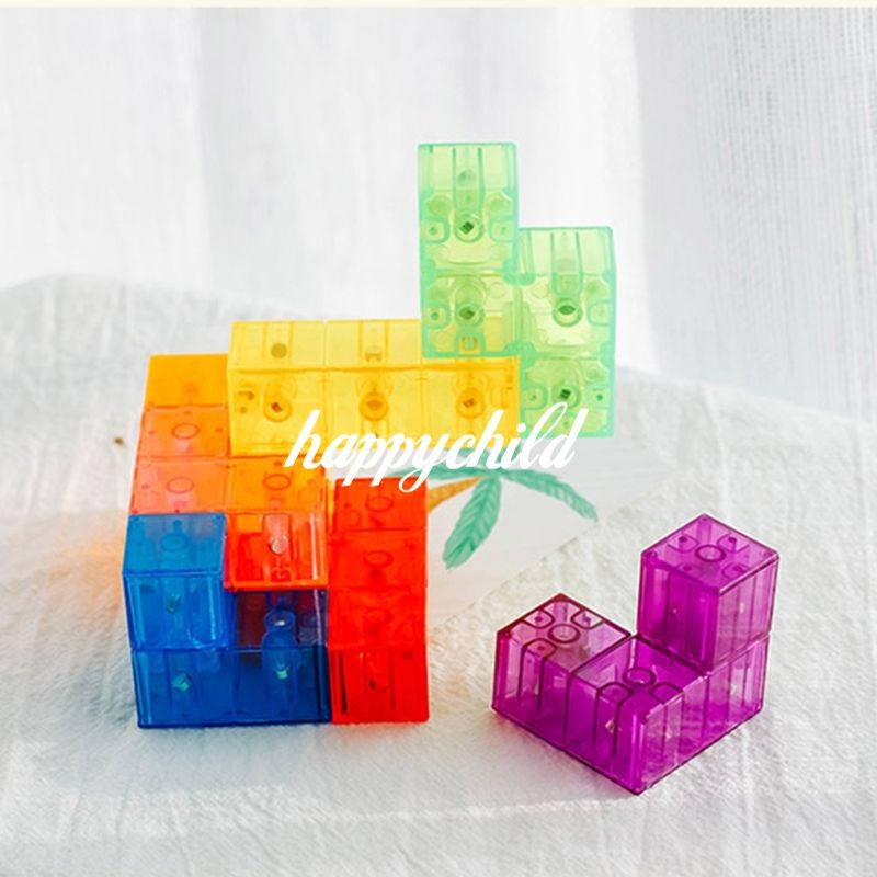 magnetic cube/mag block/mainan edukasi/high quality/happychild