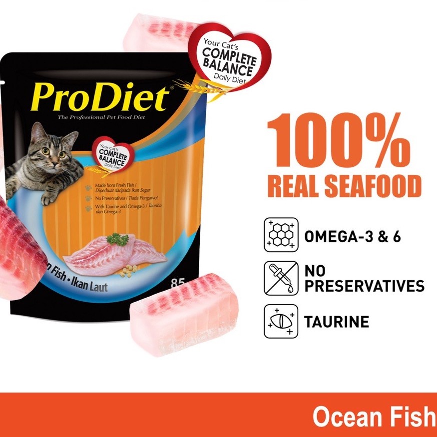 ProDiet Pouch 85gr ProDiet Kitten ProDiet Wet Food Prodiet Sachet