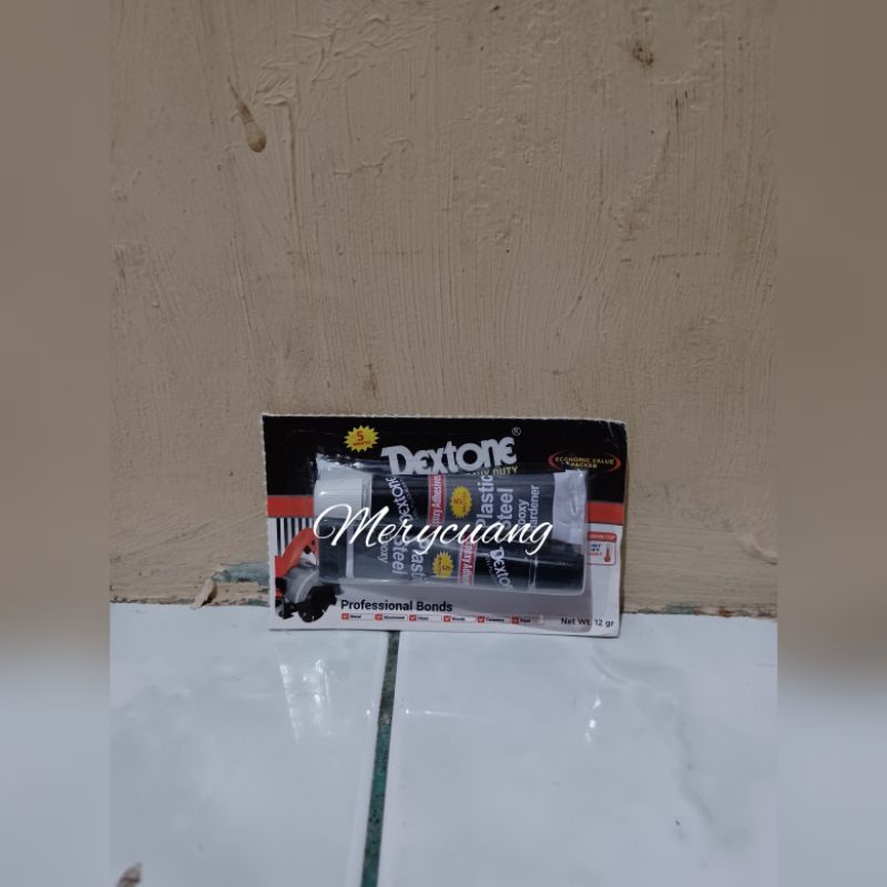 

LEM BESI DEXTONE 5 MENIT EPOKSI EPOXY ADHESIVES 12Gram
