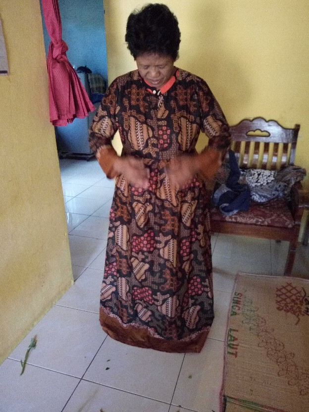 Ms Gamis Batik Sriwedari Maxi Bumil/busui Katun Sogan Allsize & Jumbo