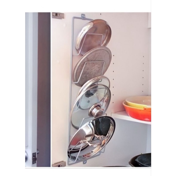 Rak Tutup Panci / Rak susun / Rak Gantung Tutup Panci