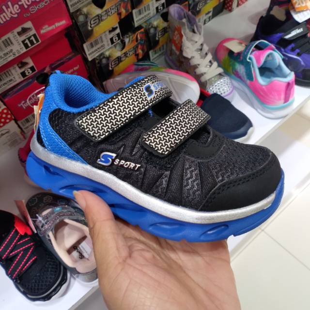 Skechers anak baby kids boy sepatu skechers original asli skechers light nyala lampu