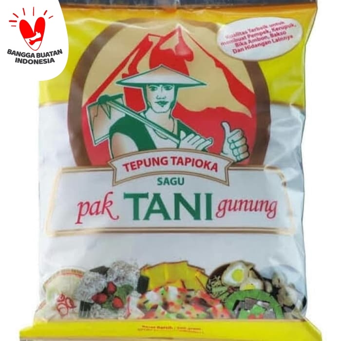 

gtg2011bb Tepung Tapioka Cap Tani Gunung 500 Gram Da01D100