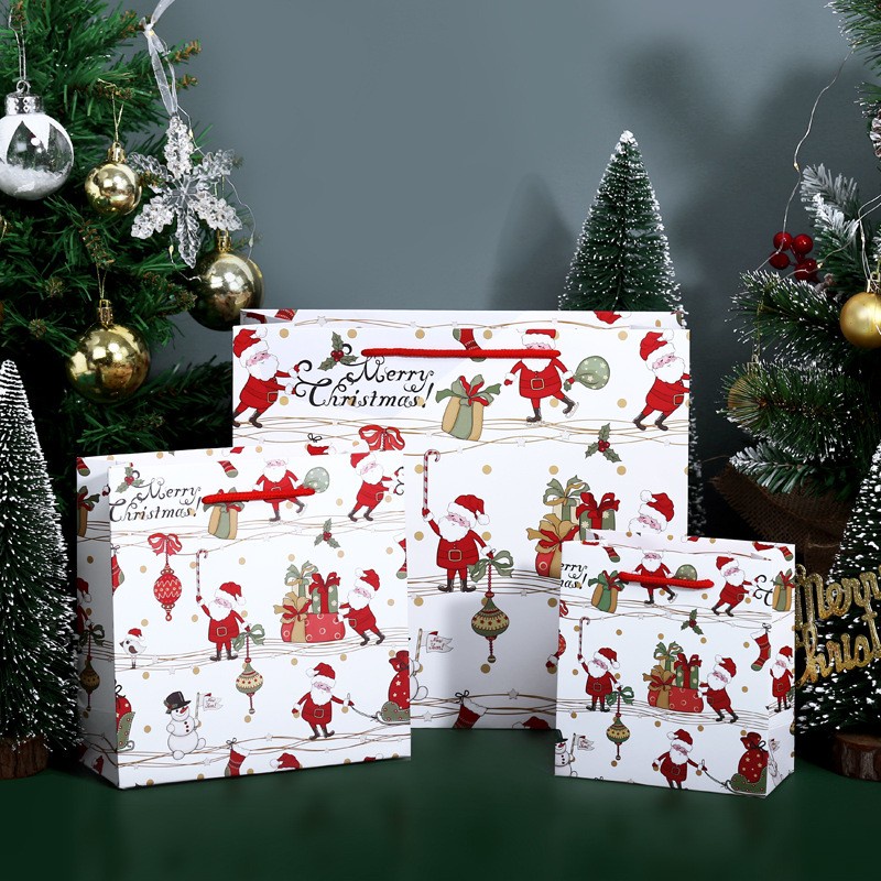 PAPER BAG NATAL MERRY CHRITMAS/ TAS HADIAH NATAL AESTHETIC PB-N01