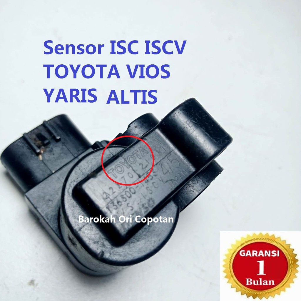 Sensor 22270-21011 136800-1453 45 iscv isc Denso Japan ALtis Vios SErvo  original ori asli copotan