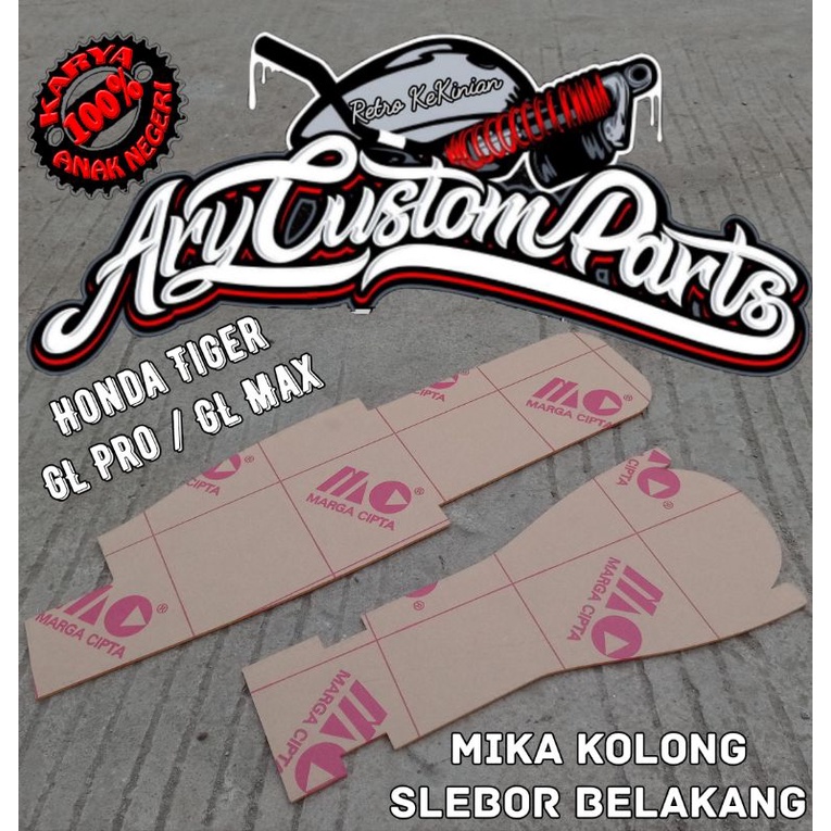 Mika kolong spakbor belakang gl pro megapro honda tiger atau tiger lama lawas