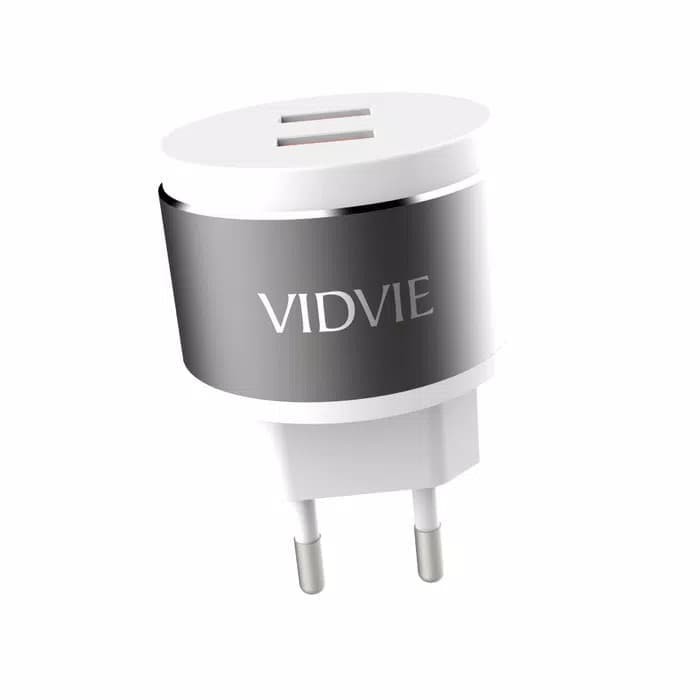 Charger VIDVIE USB 2 PORT MICRO PLE211 with USB Kabel Micro