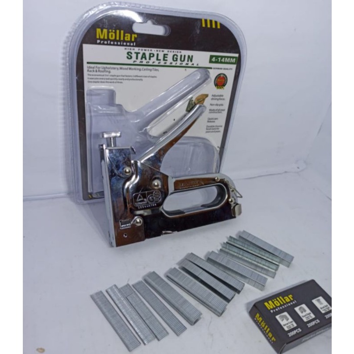

Staples Gun Tacker 3 In 1 / Staple Jok Tembak Hekter 3 Way