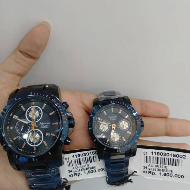ALEXANDER CHRISTIE COUPLE AC6141MC BLUE DARK