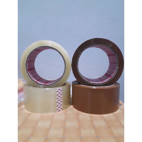 

Lakban Bening - Coklat 45mm x 90 yard Kumura