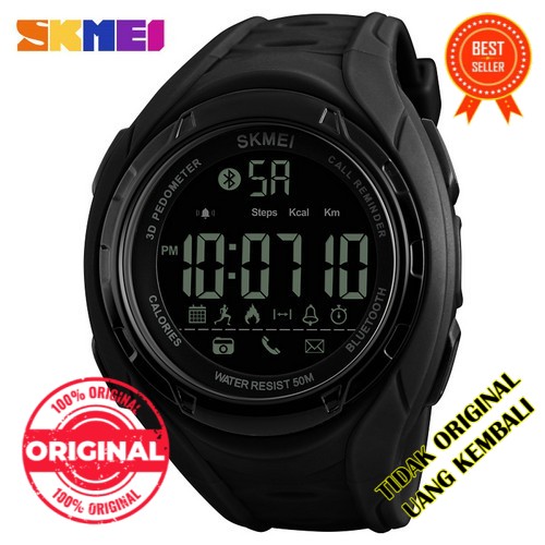 Smartwatch Hitam Bluetooth/Jam Tangan Sporty SKMEI 1316 - Hitam