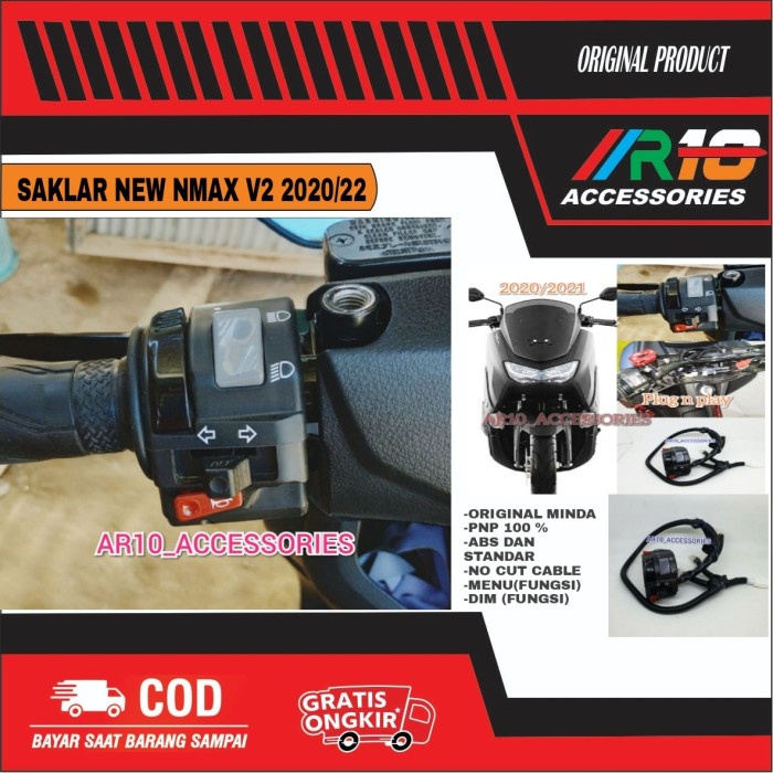 Saklar Kiri New Nmax 2020-2022 Original Pnp Minda