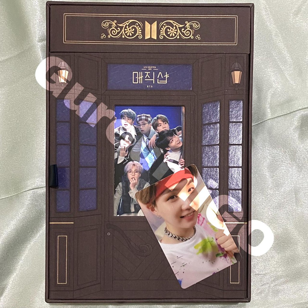 BTS DVD: BTS 5th Muster DVD Fullset + Photocard (SUGA/Yoongi) - BOOKED