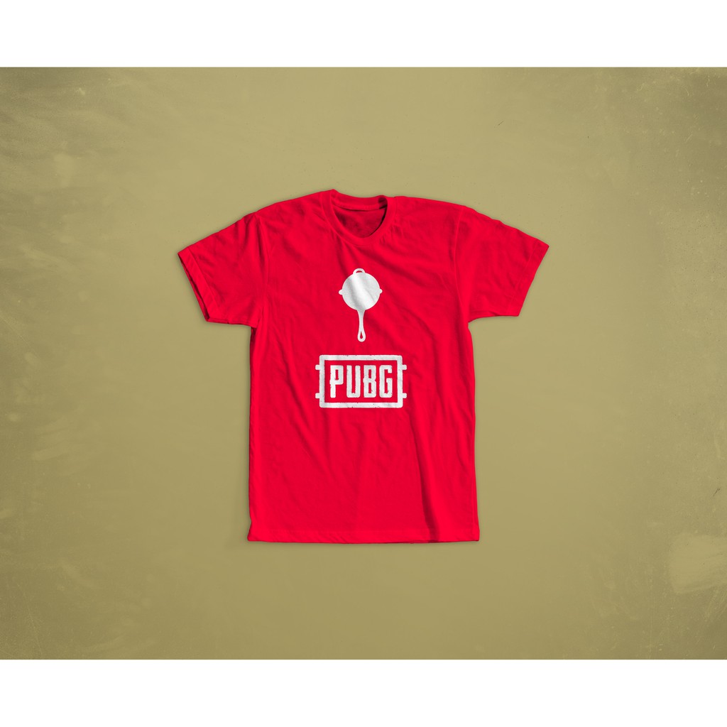 KAOS BAJU TSHIRT COMBED 30S PUBG CHICKEN DINNER KODE J1