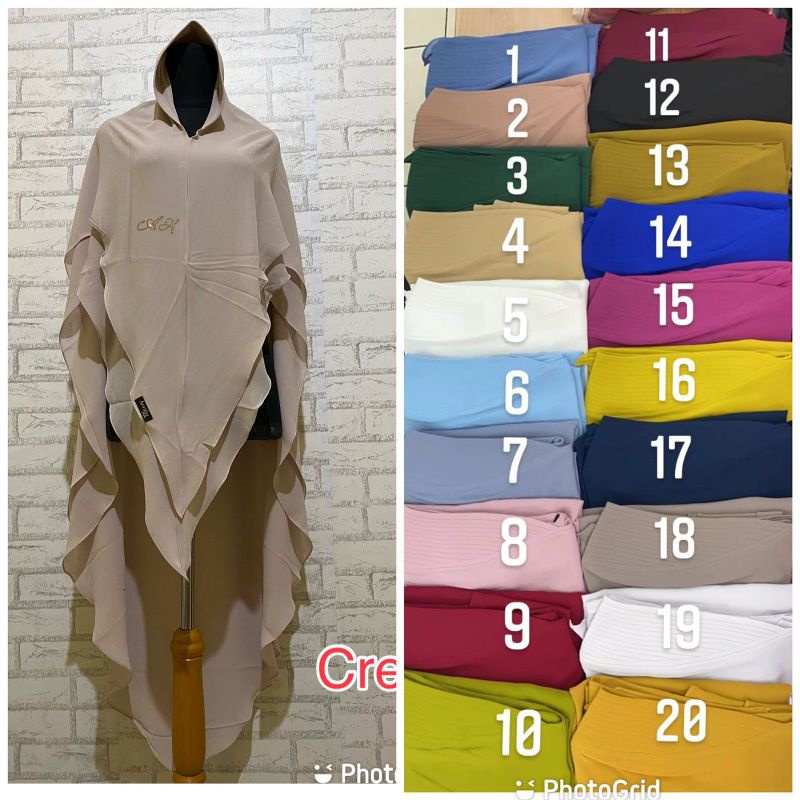 KHIMAR HALIMAH by AVRILIA