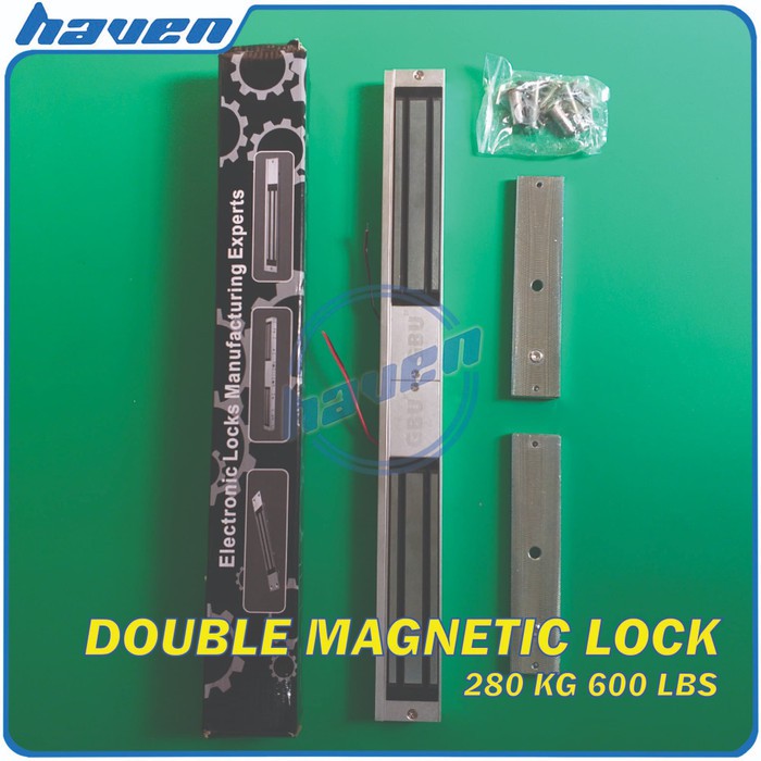 Magnetic Lock Double M. Lock Double 2 x 600lbs (280kg)