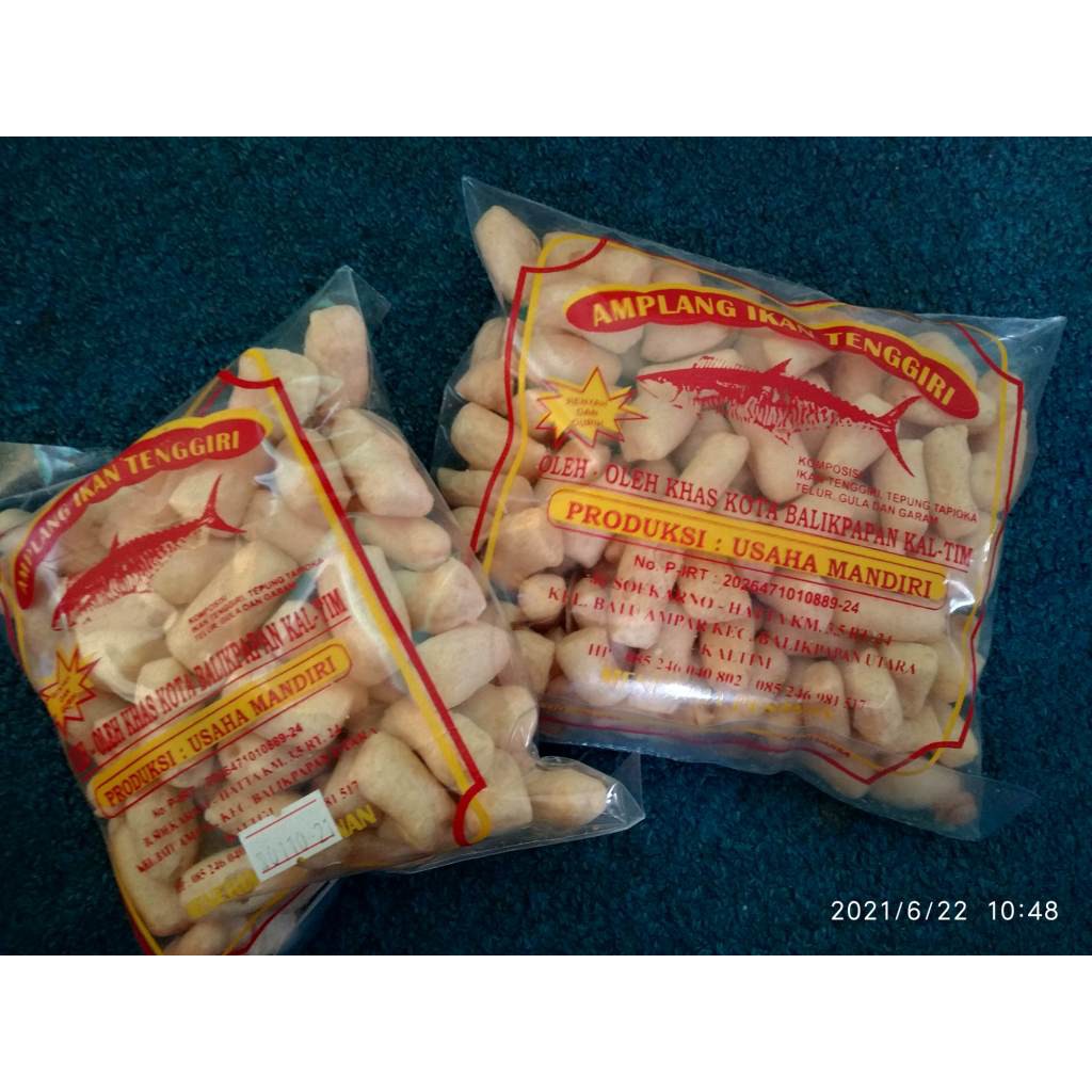 

Amplang Ikan Tenggiri Cap Usaha Mandiri 10x70gram