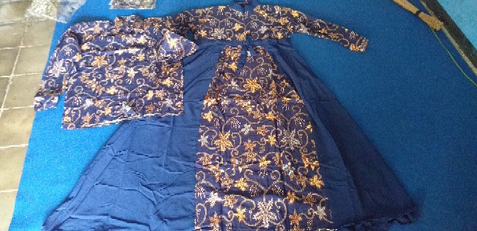 Couple Batik Anak Keluarga Bahan Primis