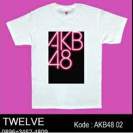 Diskon Kaos / Tshirt / Baju Akb48 Terbaru