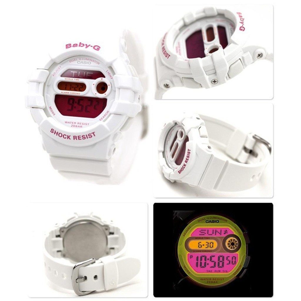Jam Tangan Casio Baby G Original Wanita BGD 140 7B