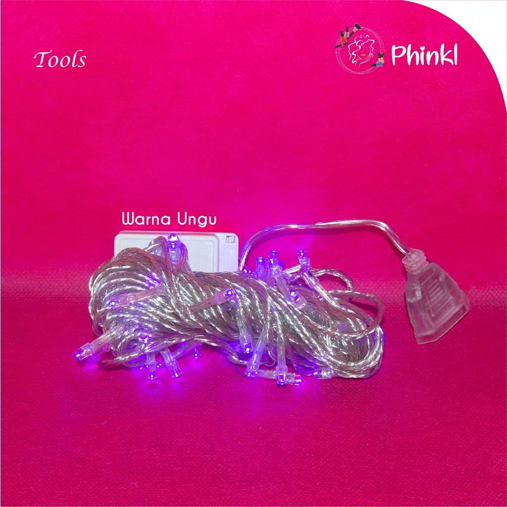 `ღ´ PHINKL `ღ´ Lampu hias pohon tembok tumblr panjang 8-10 m bisa disambung foto