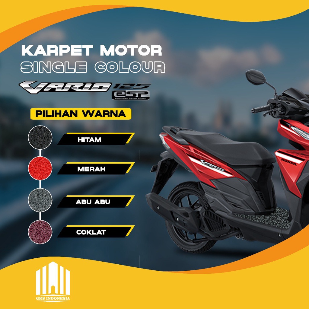 PRESTIGE KARPET MOTOR HONDA SC NEW VARIO 125 CC /150 CC TAHUN 2015 - 2017