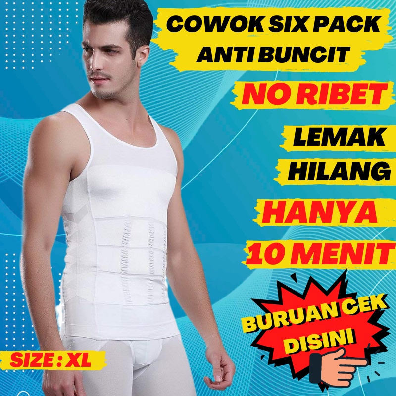 XL Korset Kesehatan  Pelangsing Slim Lift Body Shaping Korset Kesehatan   Pria C