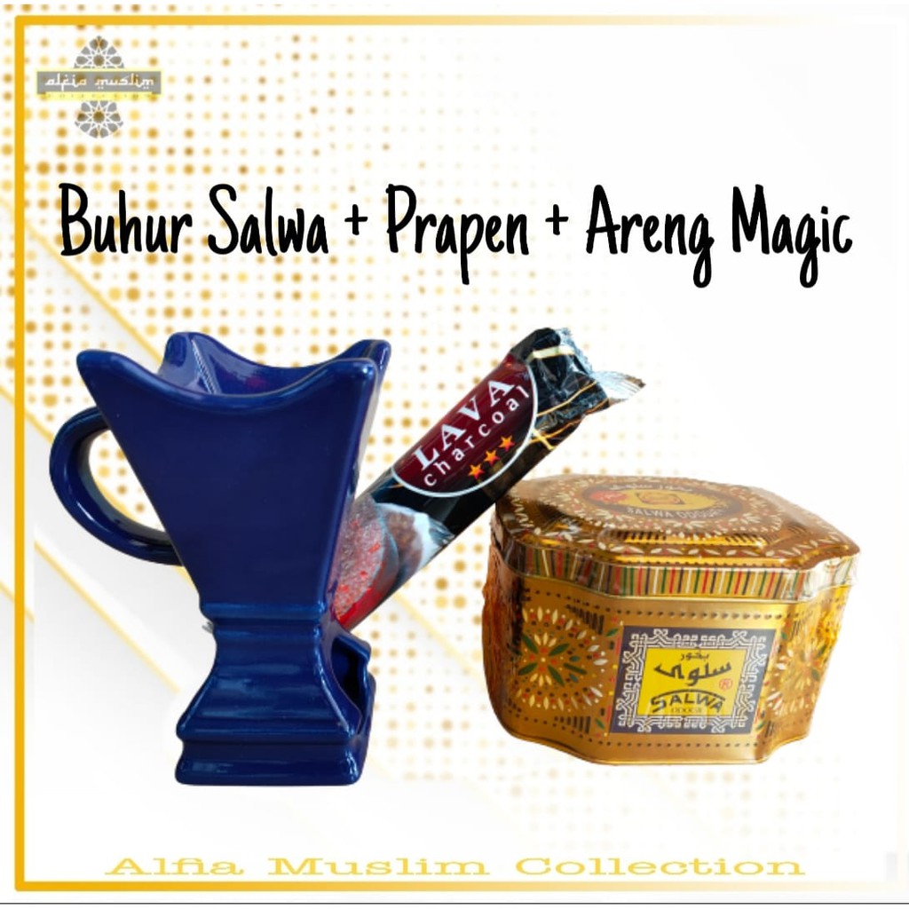Buhur Salwa 1 Paket Buhur Areng dan Prapen