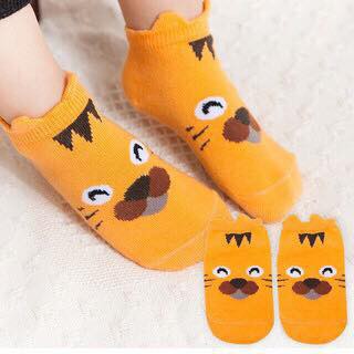 Kaos Kaki Pendek Bayi Korea Anti Slip Karakter Animal