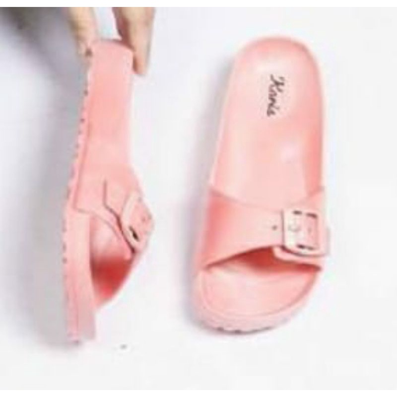 Home-LYDIA Sandal Wanita Satu Ban Full Collor B2171 Import