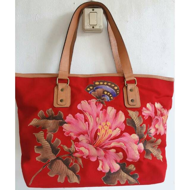 SOLD Preloved tas lukis Bali SHAGIDA